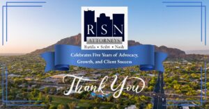 RSN Law - 5 Year Banner